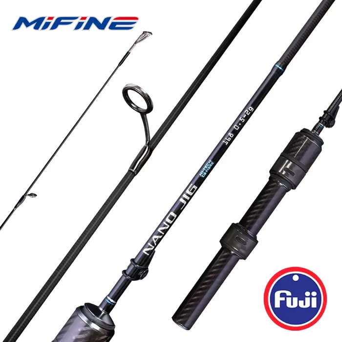 Canne spinning MIFINE Nano Jig ultra-légère 0.5-2g pour truite et bar en eau douce/salée