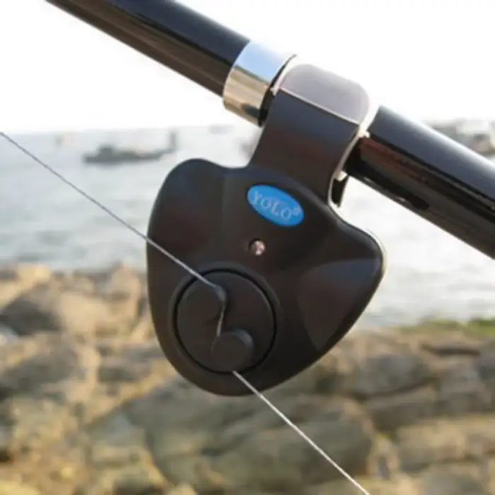 Alarme de touche lumineuse LED pour canne à pêche - Détecteur de morsure avec indicateur de ligne