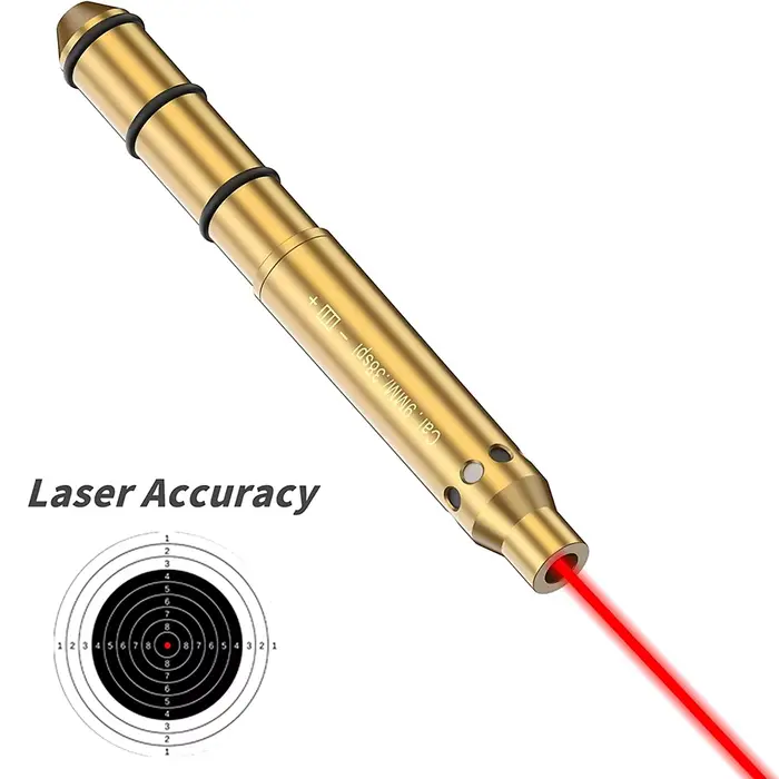 Viseur laser tactique pour calibres de pêche .177 à .38 - Alignement précis pour fusils et pistolets