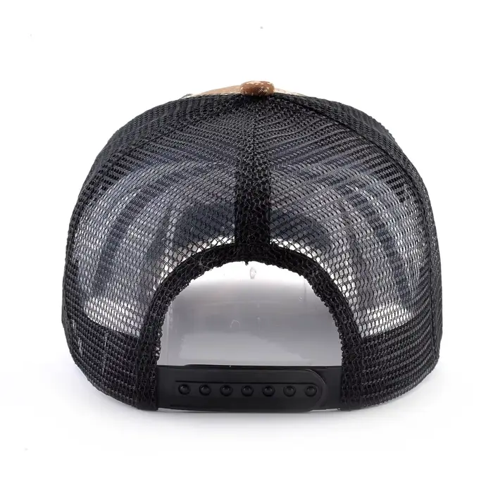 Casquette camouflage aigle brodé pêche - Chapeau snapback 4 saisons pour pêche mode
