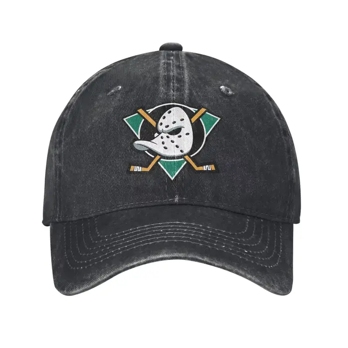 Casquette Mightys Ducks pêche - Baseball cap lavé pêche chasse camping tendance