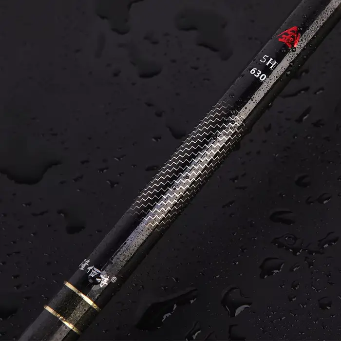 Canne télescopique ultra-légère ruisseau main carbone eau douce carpe feeder 3-8m hiver pêche nomade compacte
