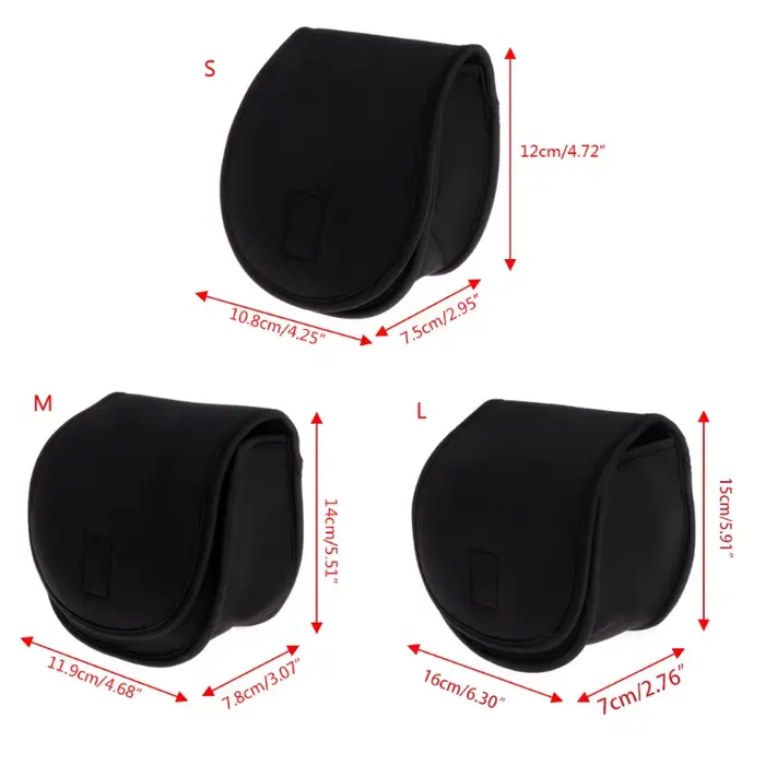 Housse de protection moulinet de pêche portable pour moulinets tambour/spinning/raft - étui accessoire pêche