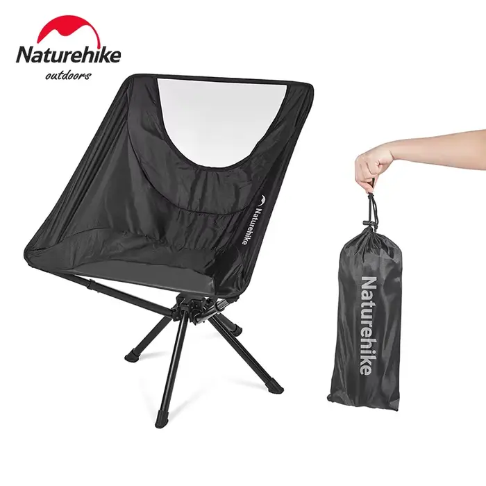 Chaise pliante ultralégère Naturehike Star Moon L03 pour randonnée pêche et montage rapide