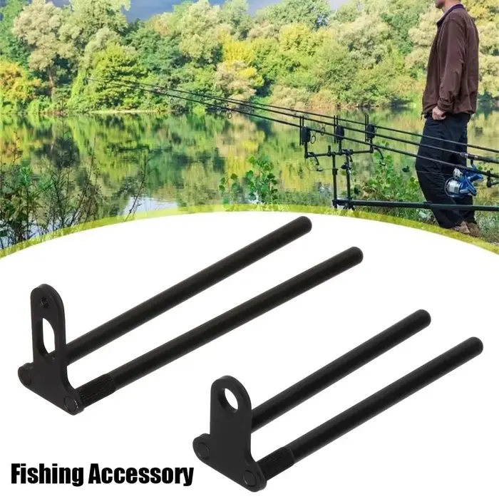 Barres anti-tangles en alliage aluminium pour pêche carpe - Supports anti-vent accessoires pêche