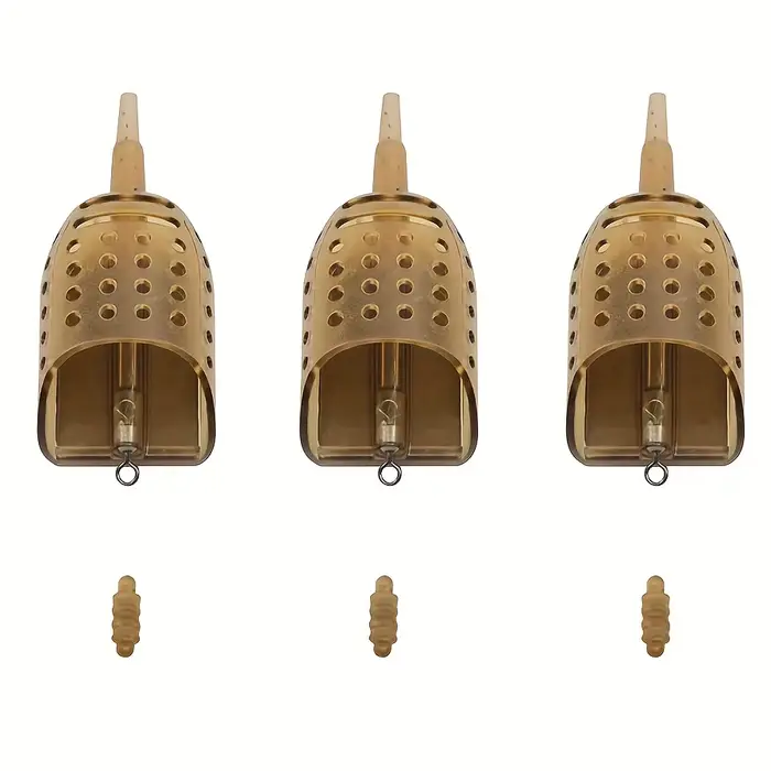Amorçoir pellet feeder inline pour la pêche de la carpe et des gros poissons, modèles 30g,