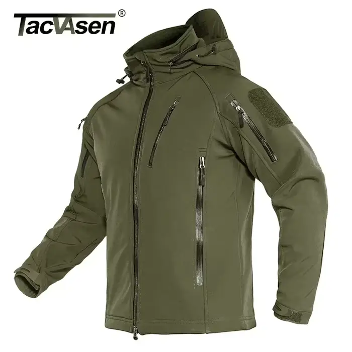 Veste hiver polaire imperméable pêche - Vêtement technique chaud avec doublure thermique