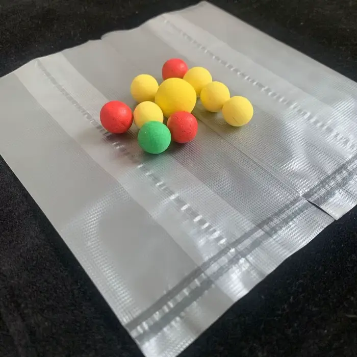 100 sacs PVA solubles pêche carpe - sacs biodégradables pour amorçage écologique et efficace