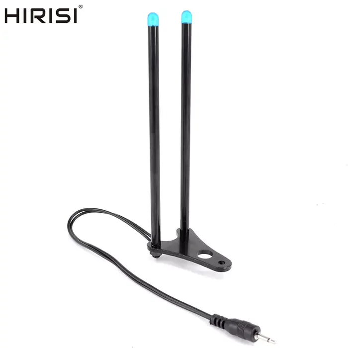 Barre d'oreille Hirisi pour détecteurs de touches avec LED 4 couleurs pour pêche à la carpe