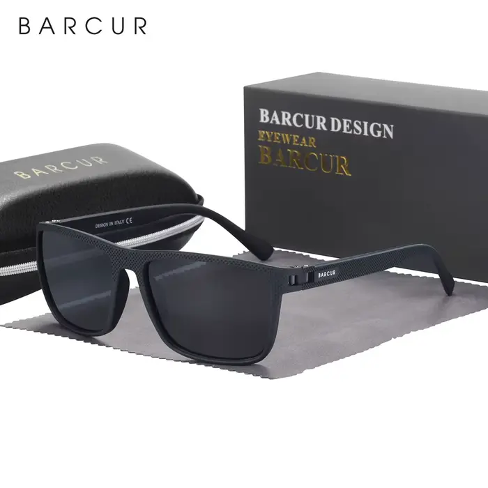 Lunettes soleil TR90 légères polarisées pêche voyage - Accessoire outdoor homme femme BARCUR