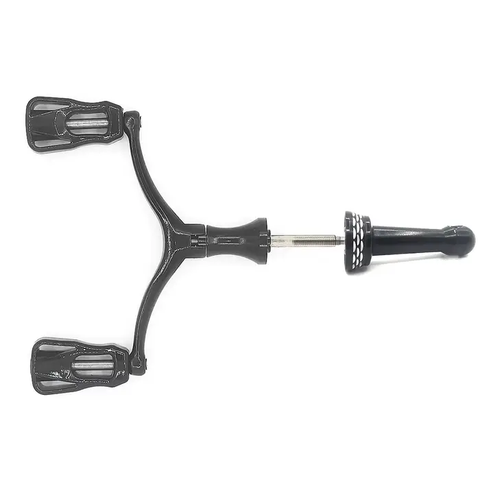 Moulinet spinning pliable DIY - Manche double prise, roue creuse, modification équipement pêche