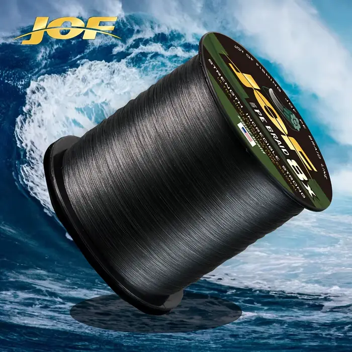 Ligne tressée JOF 8 brins 500M pour pêche à la carpe, accessoire pêche haute performance et durable