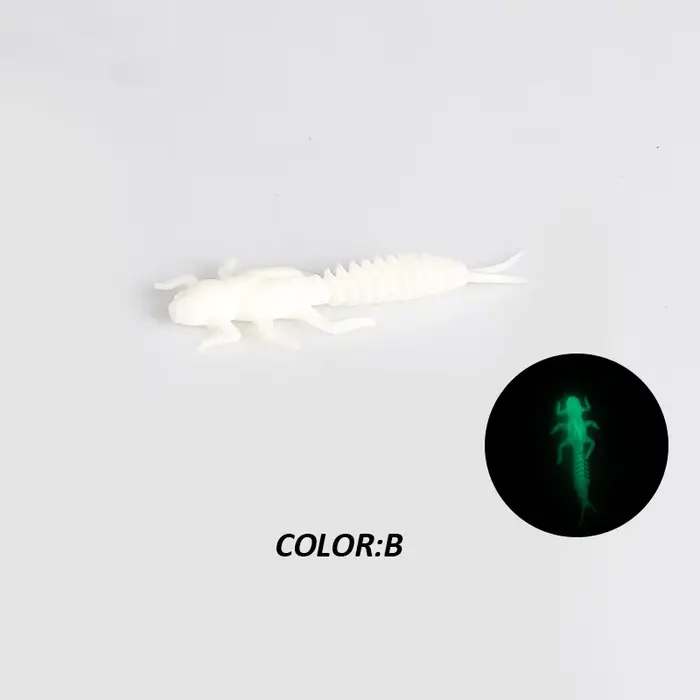 Leurre souple larve 6cm/5cm Reach Soft 2023 - appât silicone pour pêche en eau douce et carnassiers