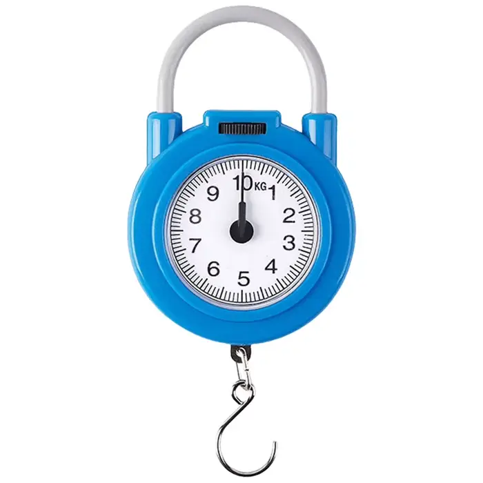 Balance digitale pêche 10KG portable avec crochet - Pèse-bagages mini précis 0.1KG pour voyage