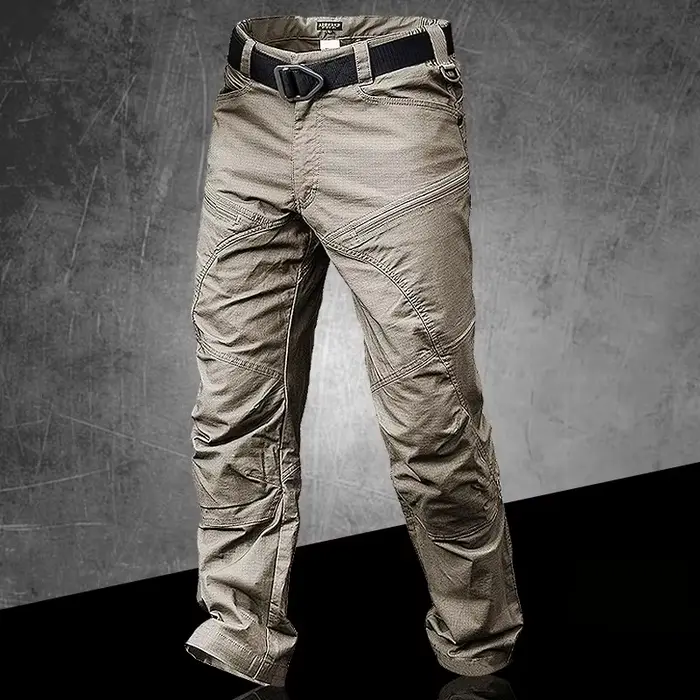 Pantalon cargo homme waterproof pêche randonnée - Élastique jogger trekking résistant aux intempéries