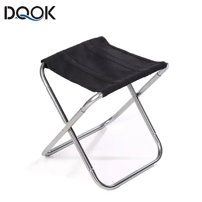 Petit tabouret pliant ultra-léger pêche camping transportable pour train et randonnée
