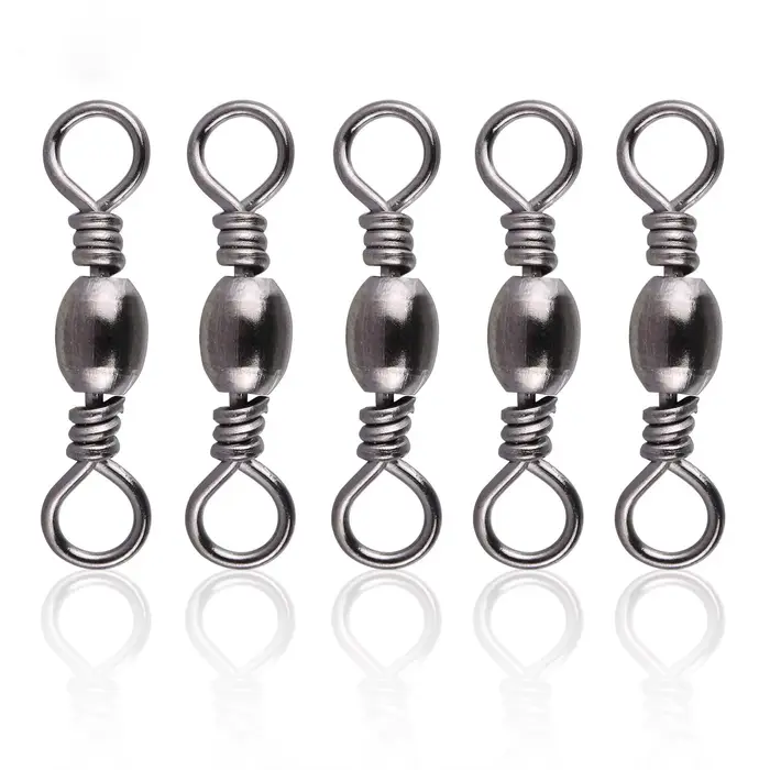 Émerillons à roulement Goture 200 pièces acier inoxydable 16-46kg connecteur ligne pêche
