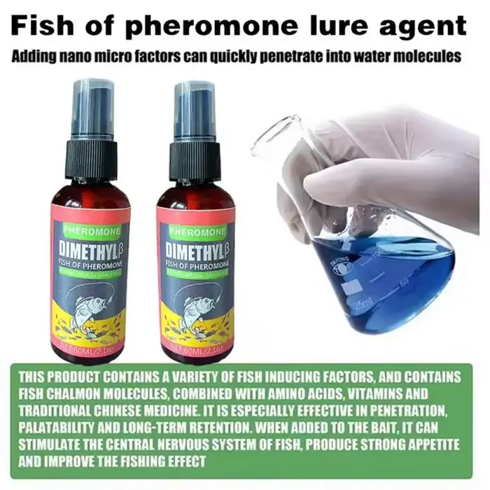 Attractant spray phéromones pour pêche crucian et hareng - appât liquide puissant rivière sauvage