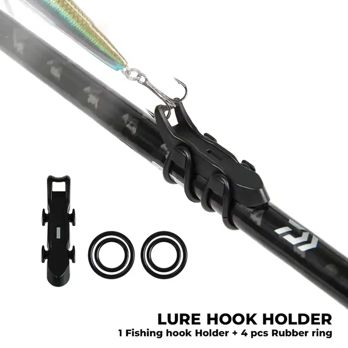 Porte-leurres magnétique 1-5 pièces sécurité canne à pêche support appâts accessoire pêche