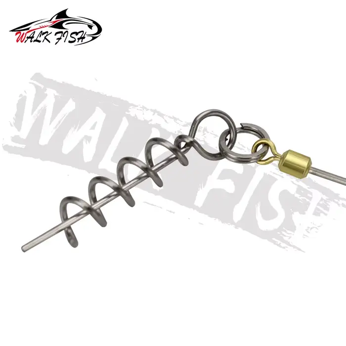 Hameçon triple Stinger WALK FISH pour gros shad - Connecteur à vis pour pêche du brochet et perche