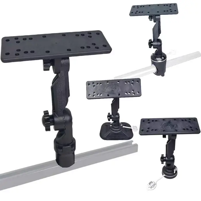 Support sondeur pour kayak et canoë - Compatible Garmin, Lowrance, Raymarine - Accessoire pêche