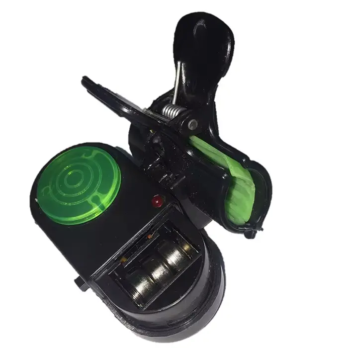 Alarme de touche LED pour canne à pêche avec buzzer sonore - détecteur de morsure de poisson clipable
