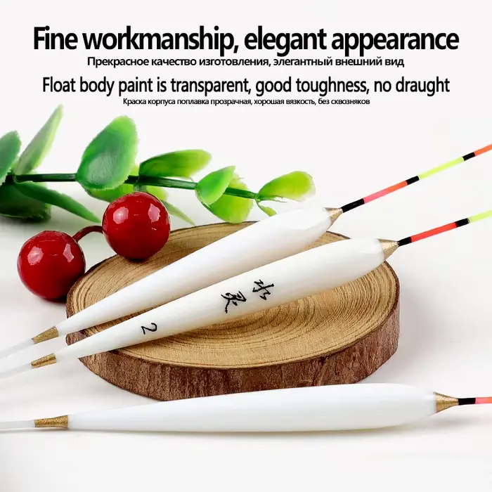 Kit pêche eau peu profonde : 3 flotteurs nano + 3 tubes + hameçons - accessoires complets pêche eau douce