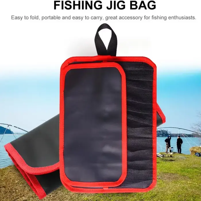 Sac à leurres pêche 12 compartiments étanche - Organisation appâts leurres jig ajustable pêche France