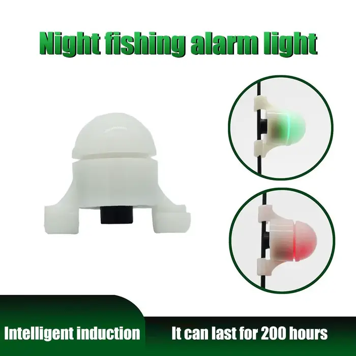 Alarme électronique intelligente pour pêche de nuit - Détecteur de touches avec rappel et éclairage LED