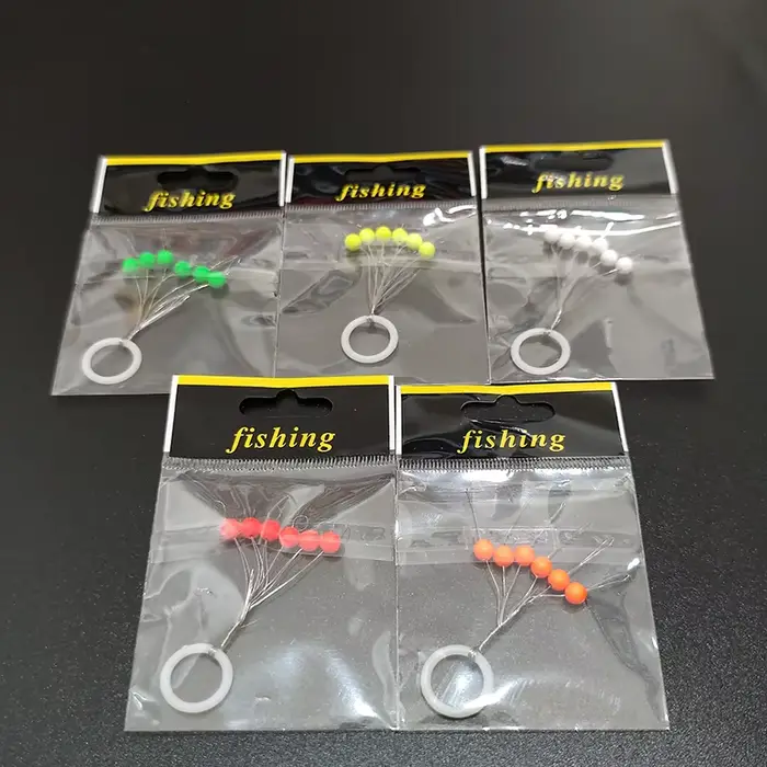 Flotteur 7 Étoiles Rond pour Carpe, 30 Pièces Lot, 5 Couleurs et 10 Tailles (00 à