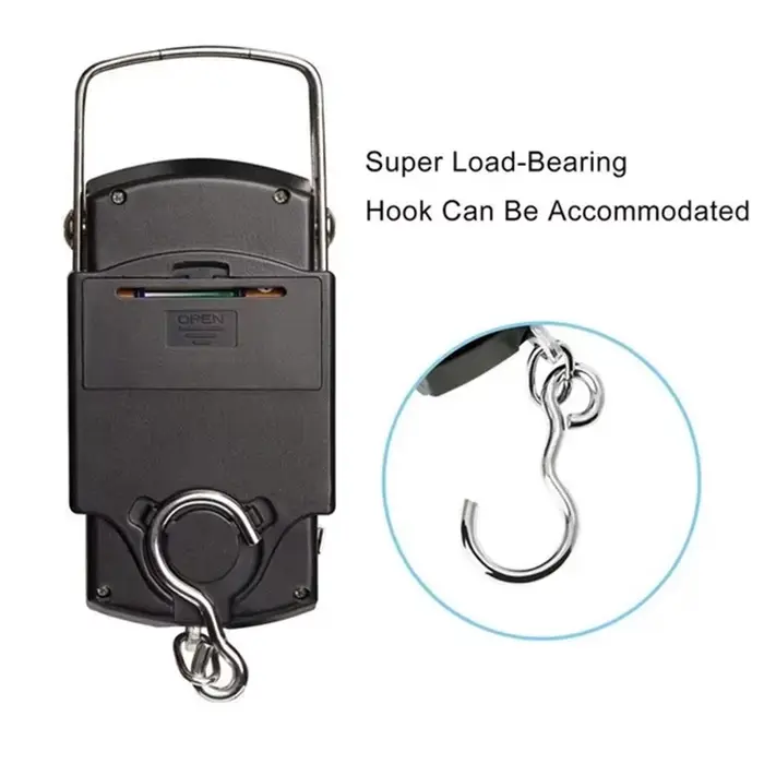 Mini balance numérique poche pêche LCD - Pèse-poisson et bagages portable Gorelax pour voyage
