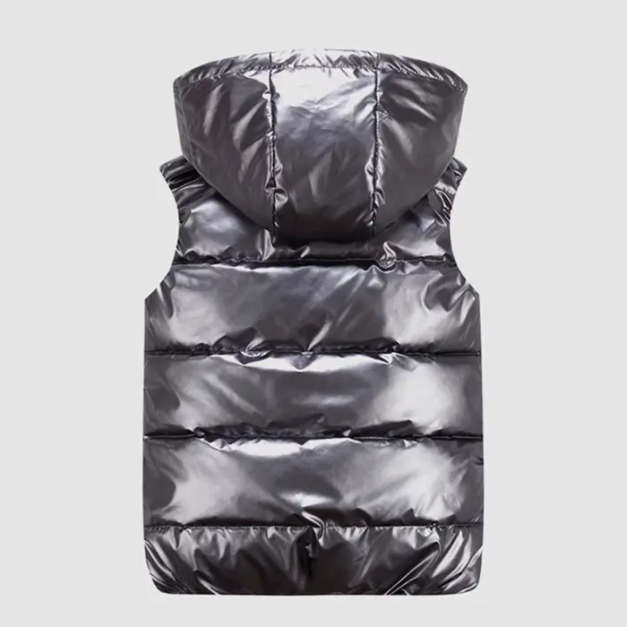Veste polaire homme sans manches zippée avec capuche et poches pour pêche hiver