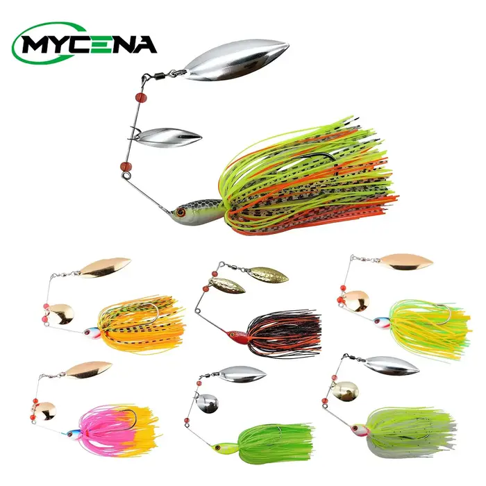Kit chatter bait Mycena 16g-21g - Leurres wobblers et chatter pour la pêche spécifique du black-bass