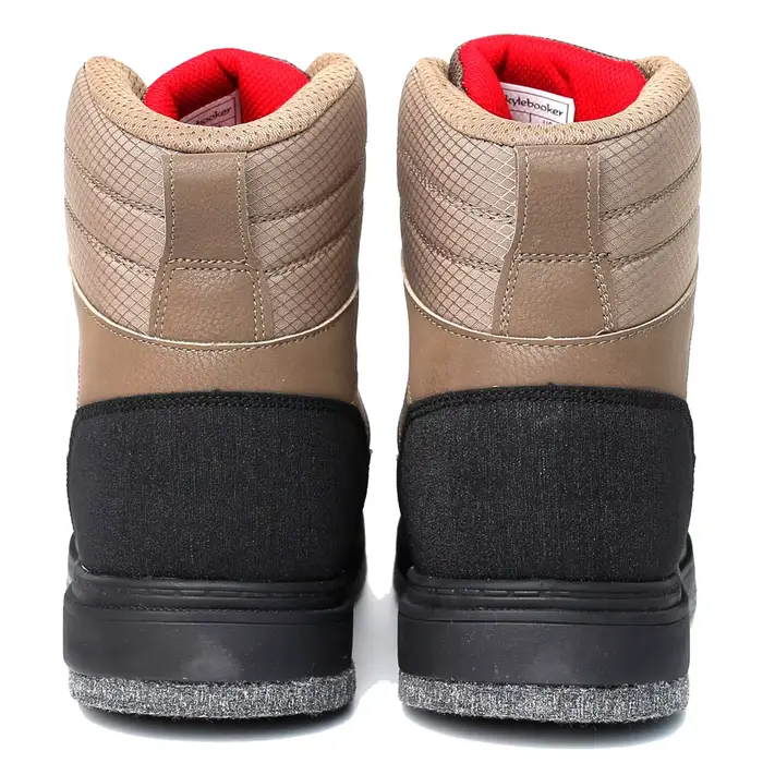 Bottes de pêche wading semelle feutre légères avec crampons métalliques anti-dérapants