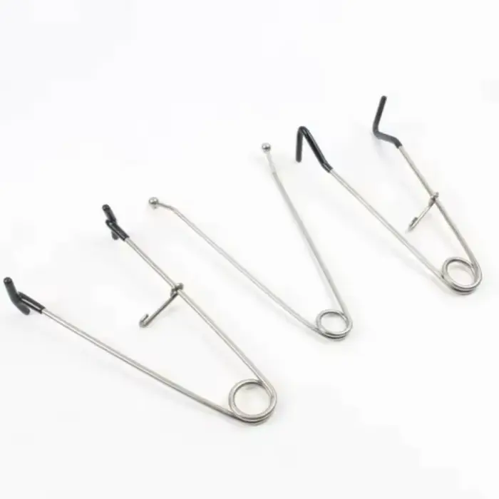 Écarteur de bouche poisson en acier inoxydable portable - Outil de décrochage pour pêche durable