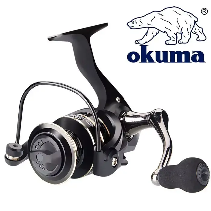 Moulinet de pêche trolling OKUMA AC2000-7000 neuf 5.2:1 frein 12kg max poignée grip métal bille