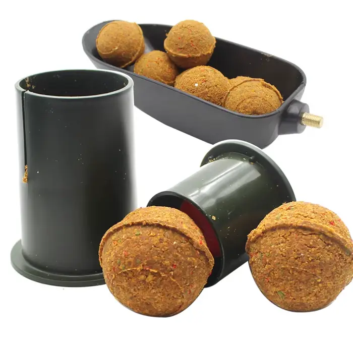 Outil fabrication bouillettes carpe 1pc moule à boules 40mm pour amorce et appâts maison