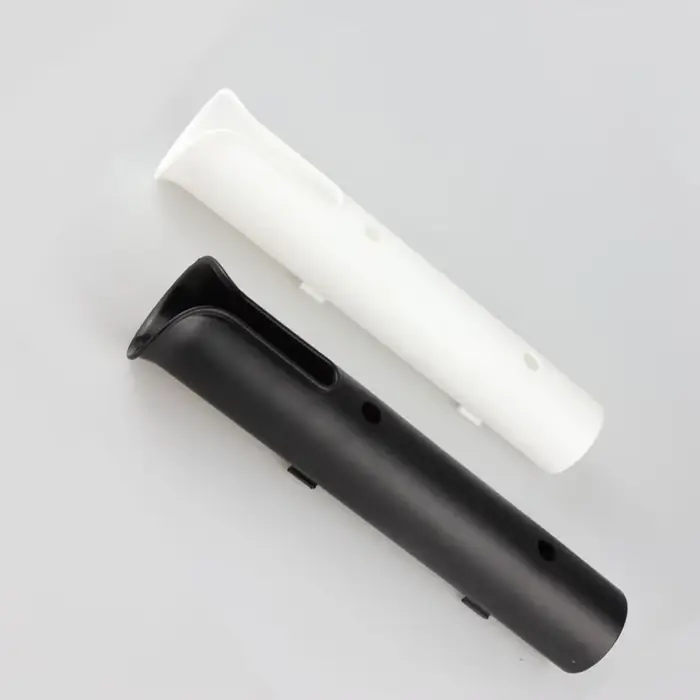 Support de canne à pêche portable ABS blanc/noir - Rack de fixation durable pour pêche spinning et lancer