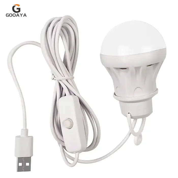 Lampe de camp LED rechargeable USB pour tente, pêche, BBQ, travail et dépannage en extérieur