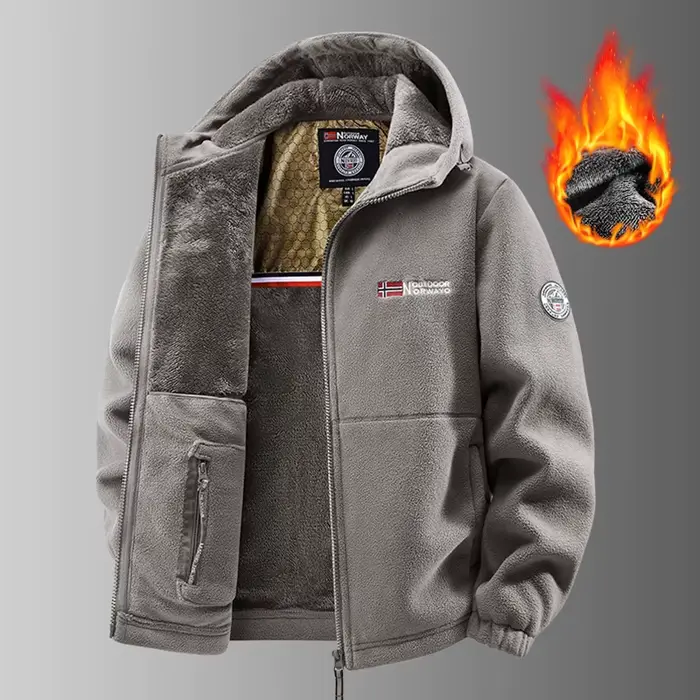 Veste polaire tactique hiver homme pêche - Softshell militaire thermique pour pêche extérieure sportive