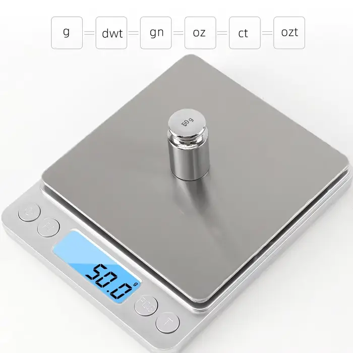 Balance électronique 3000g 0.1g précision pêche cuisine pesée appâts LCD 3kg