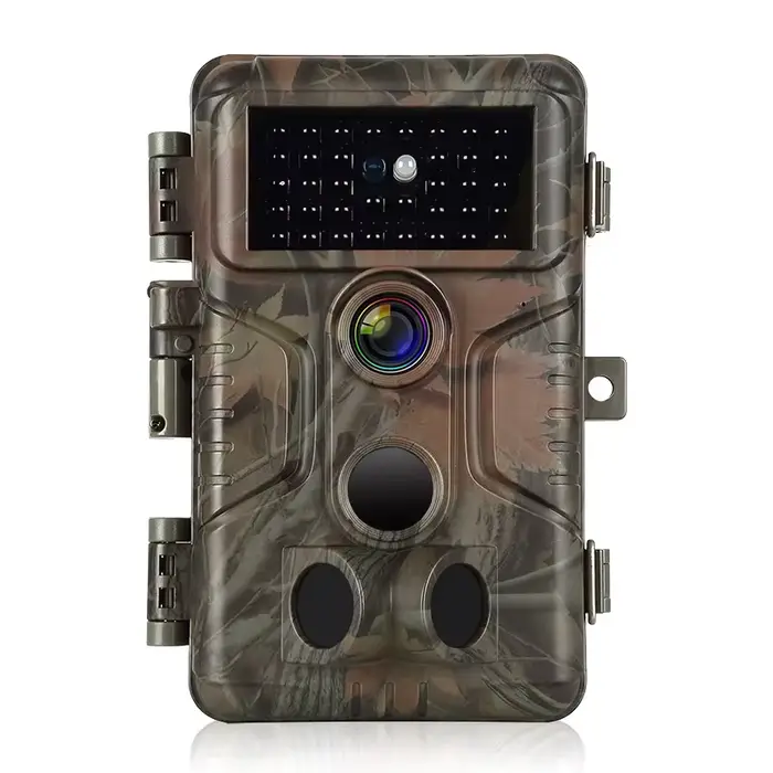 Caméra de chasse 32MP 1296P 0.1s - Détection mouvement vision nocturne pour surveillance extérieure et piste