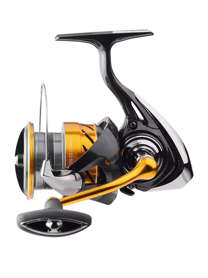 Moulinet spinning DAIWA REVROS CS LT 24 - Moulinet pêche mer 5+1 roulements frein puissant 5-12KG ratio bas