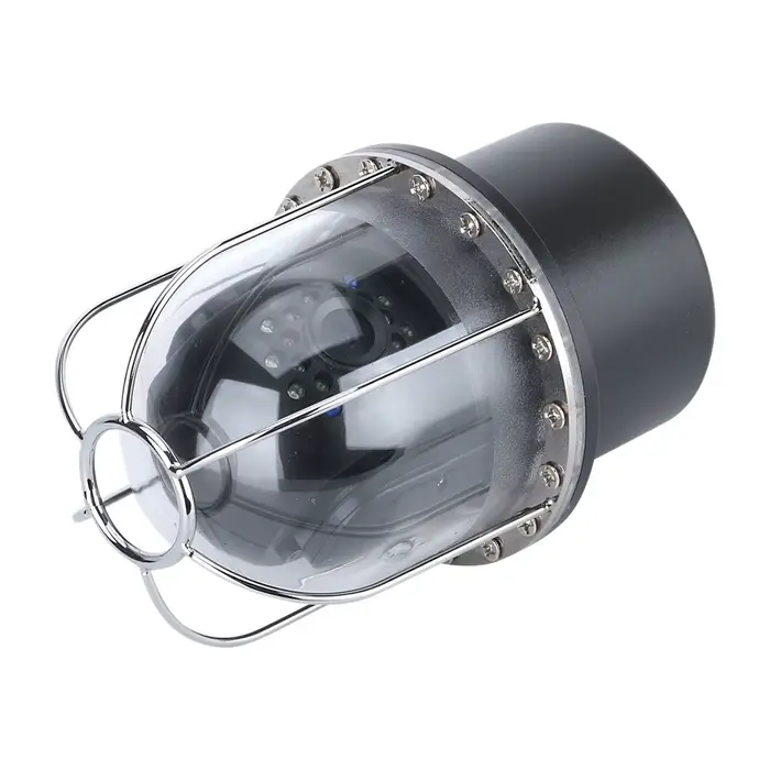 Caméra vidéo sous-marine 9 pouces rotative 360° IP68 avec 20 LEDs pour pêche profonde 100M