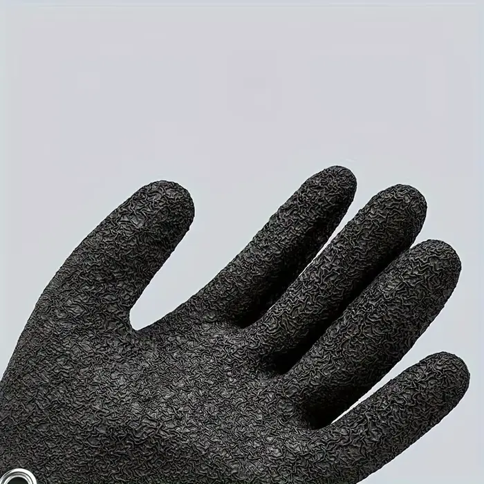 Gants de pêche magnétiques anti-dérapants étanches avec système de libération pour capture de poissons