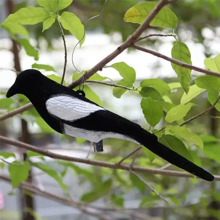 Leurres oiseaux 3D AB94 chasse extérieur - Épouvantail jardin et décoration pelouse réaliste pour effaroucher
