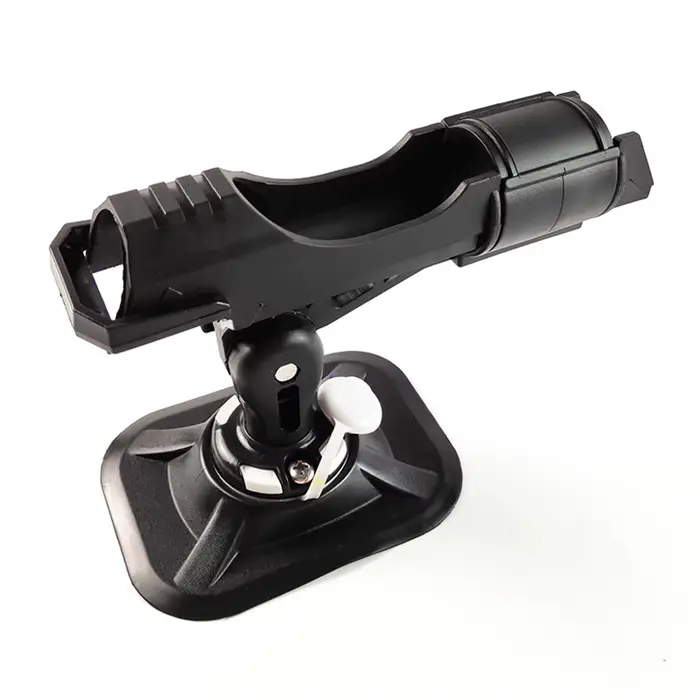 Support de canne à pêche réglable pour kayak et SUP - Fixation angulaire pour bateau gonflable et raft
