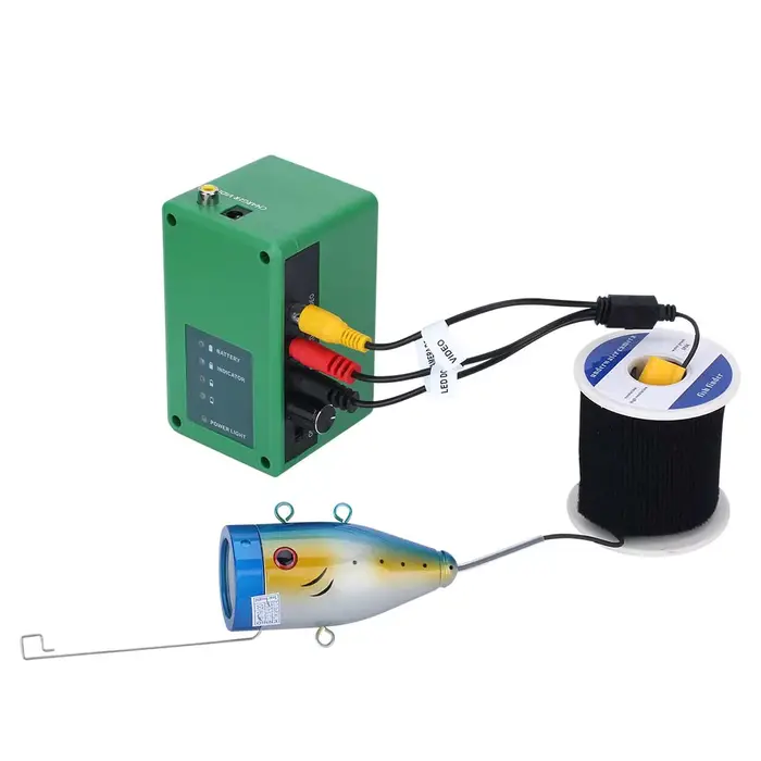 Sondeur de pêche GAMWATER 9 pouces 1000TVL étanche IP68 - Caméra hivernale 15/30/50m cadeau idéal pêcheur