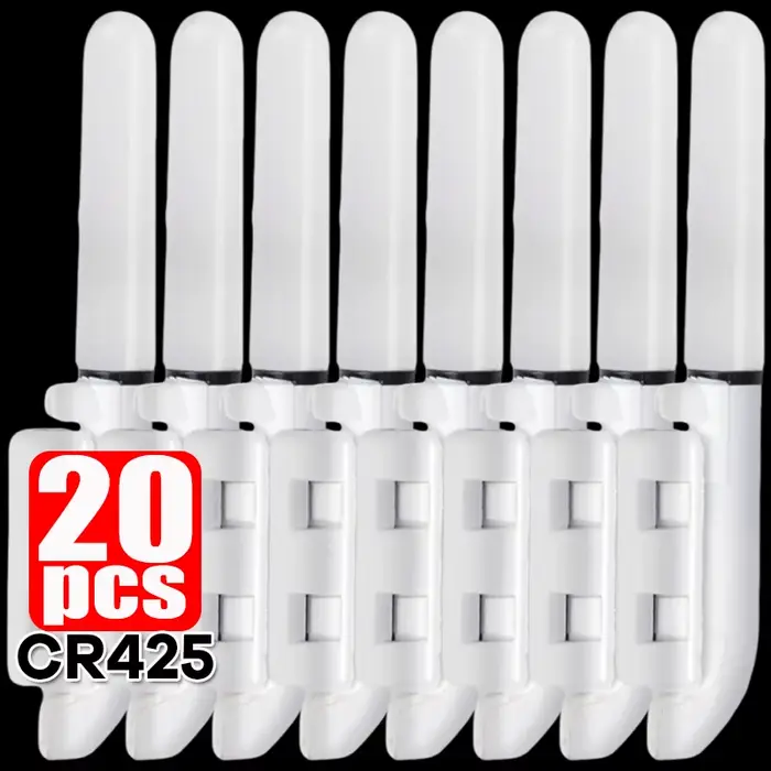 Bâton lumineux électronique waterproof pêche - Piles CR425 - Flotteur amovible pêche rocheuse