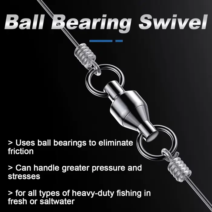 Roulements à billes 9KM 10 pièces pour swivels de traîne lourde et slow pitch jigging